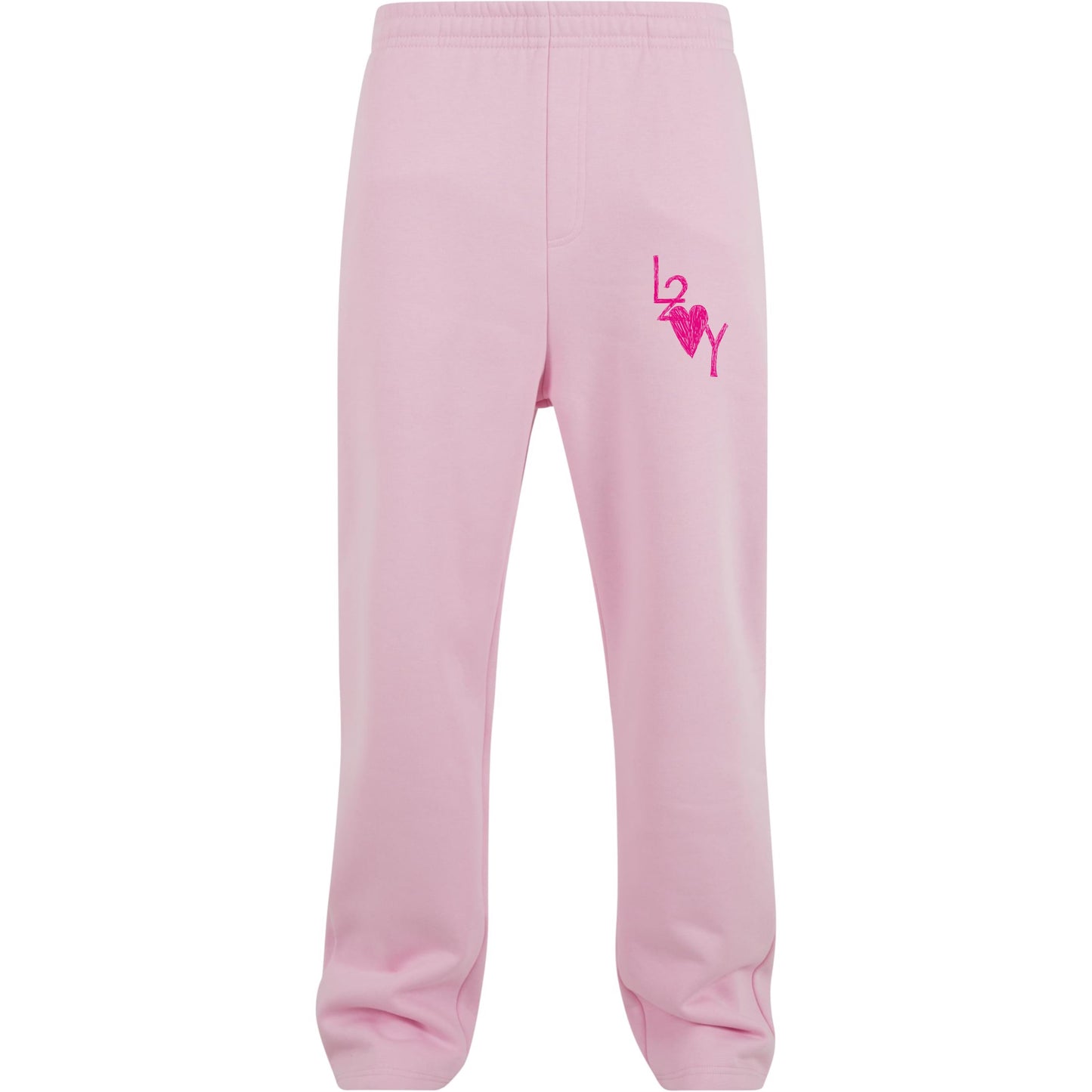 Fluffy Trackpant Basic pink