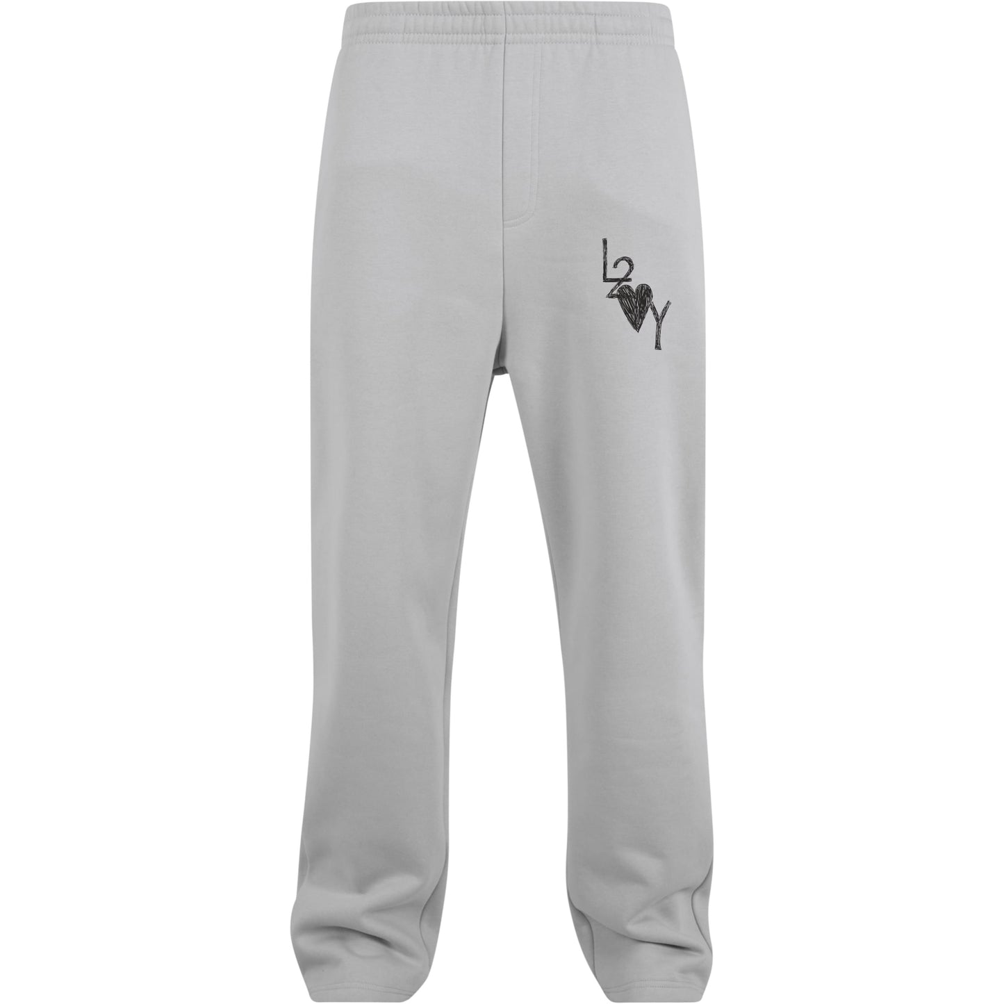 Fluffy Trackpant Basic lightasphalt