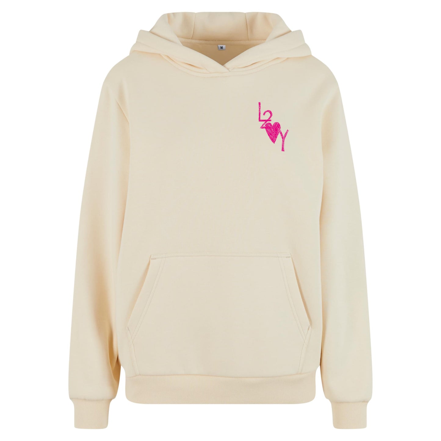 Damen Fluffy Hoodie Basic sand