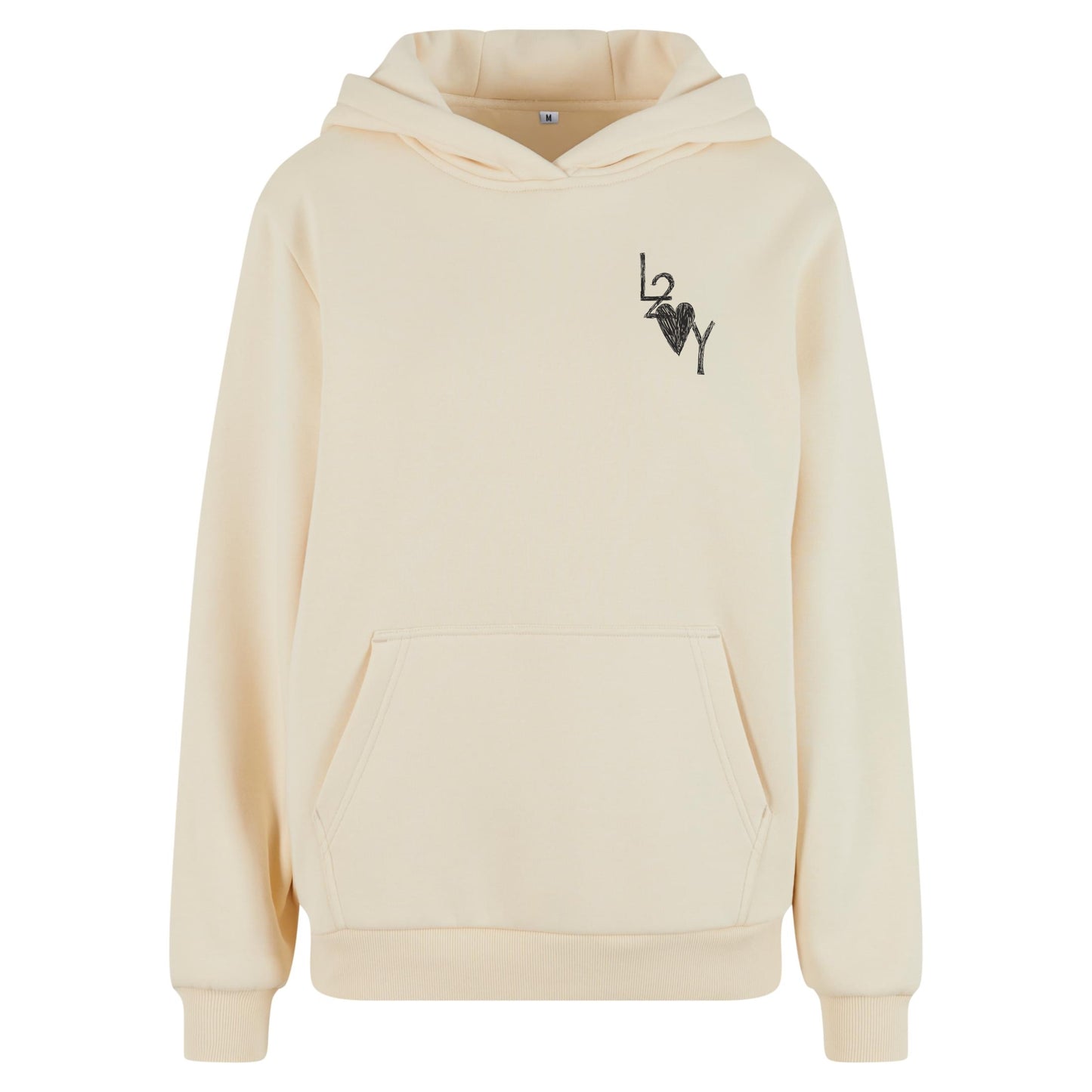 Damen Fluffy Hoodie Basic sand