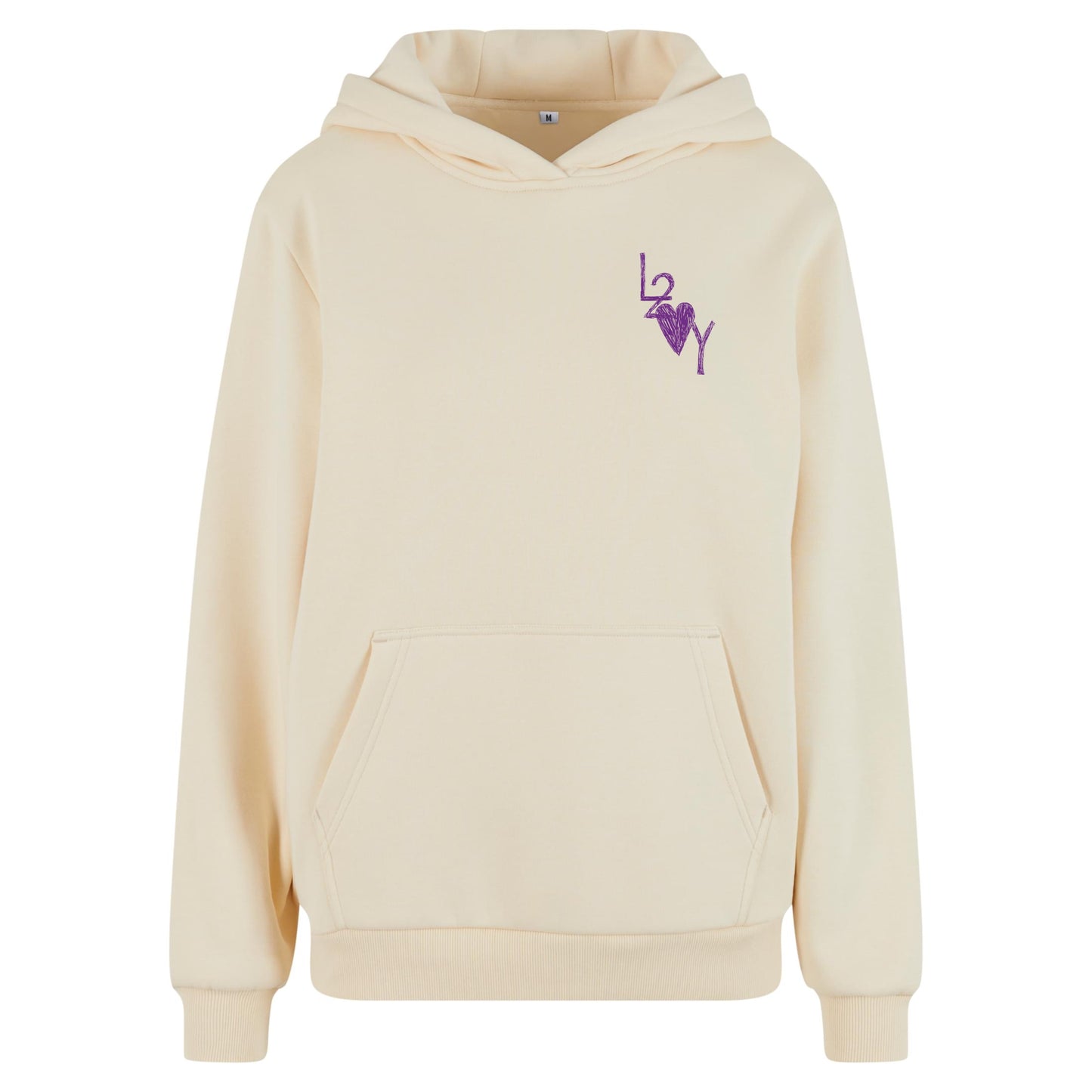 Damen Fluffy Hoodie Basic sand