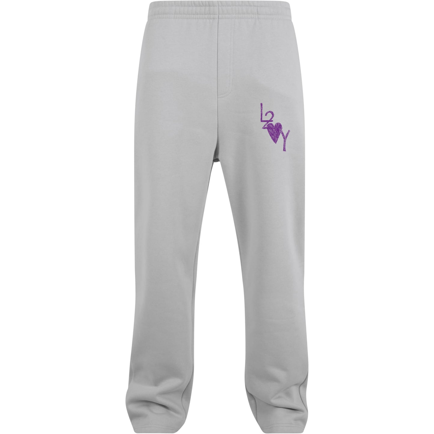 Fluffy Trackpant Basic lightasphalt