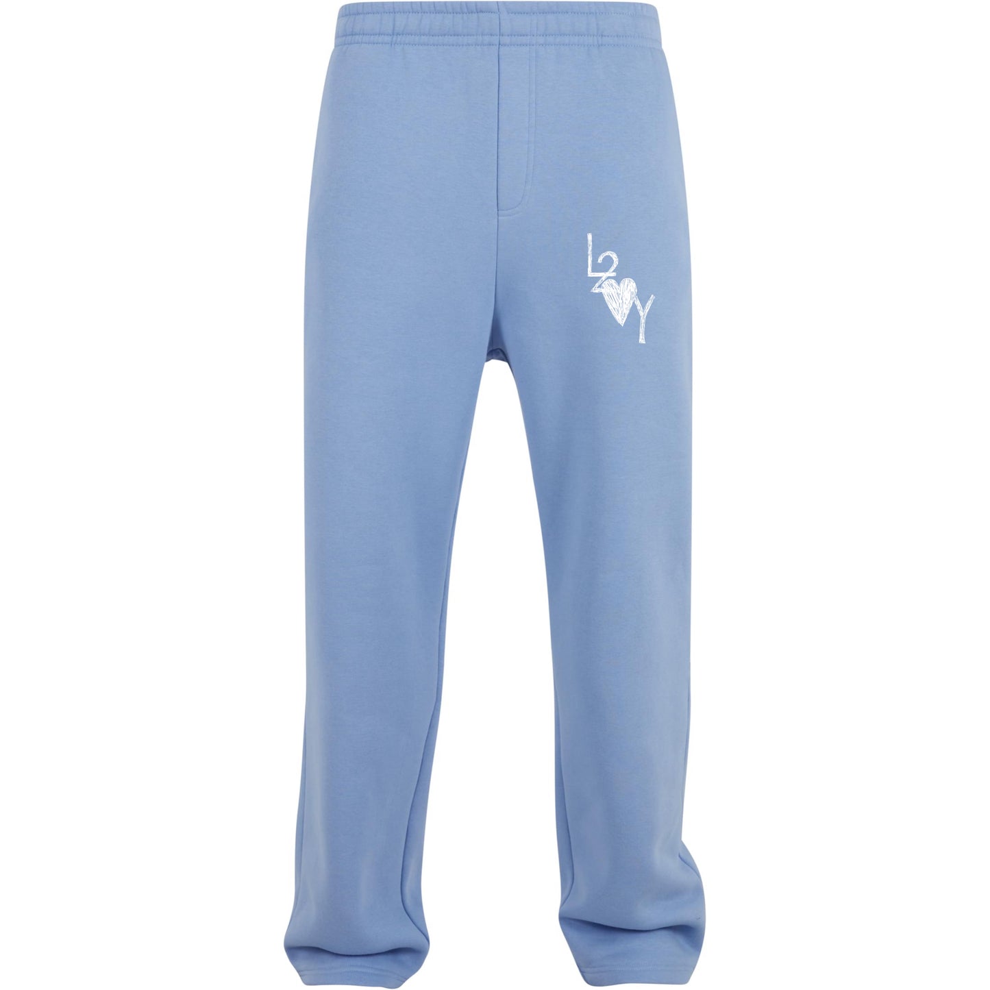 Fluffy Trackpant Basic blau