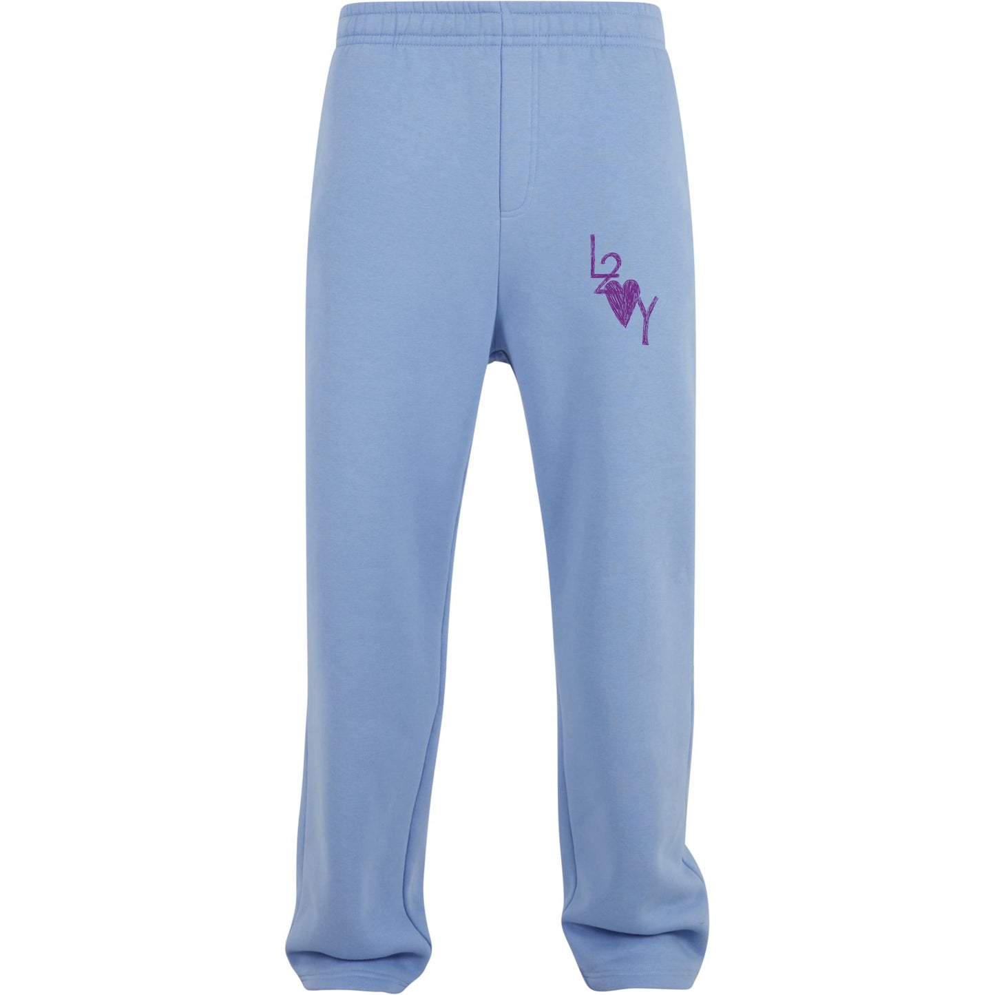 Fluffy Trackpant Basic blau