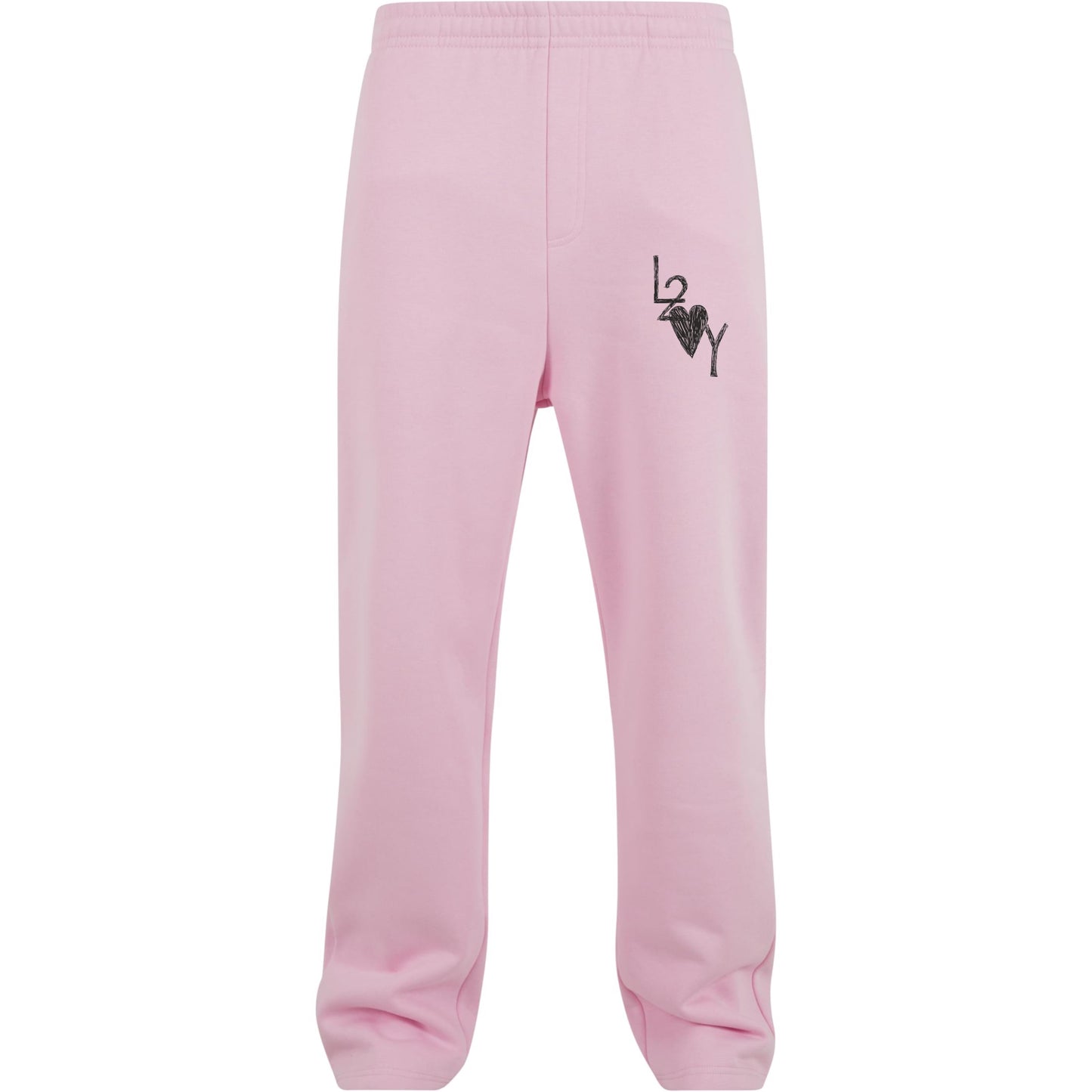Fluffy Trackpant Basic pink