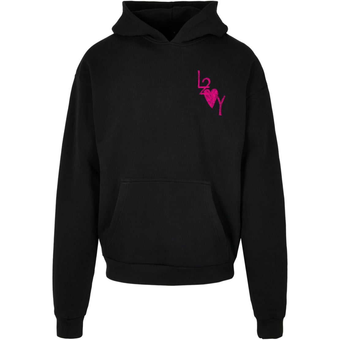 Hoodie Basic schwarz