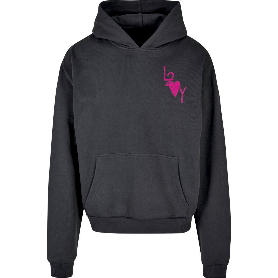 Hoodie Basic grau