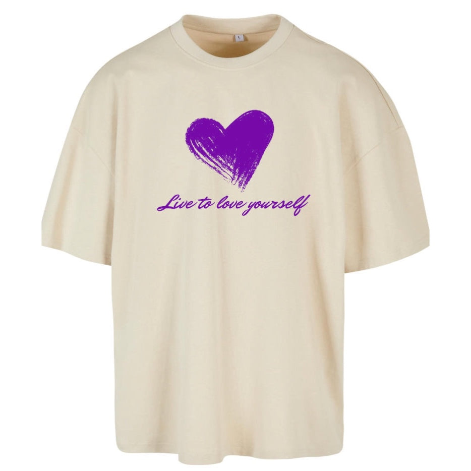 Shirt Heart sand