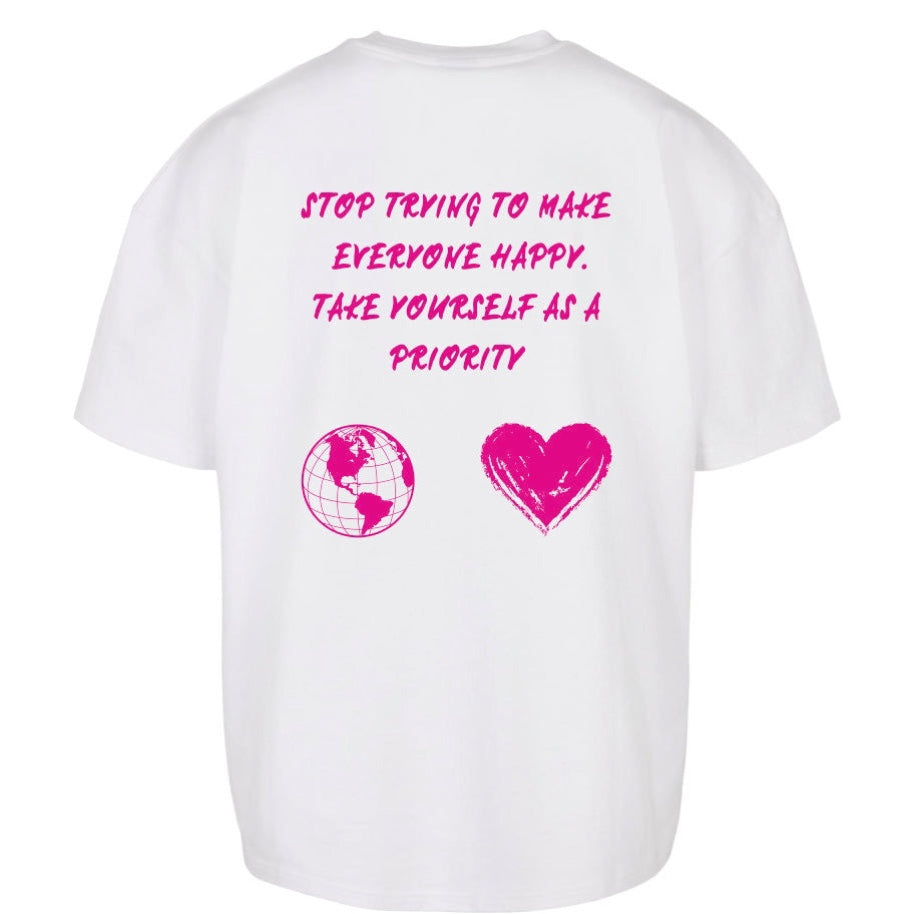Shirt Priority weiß