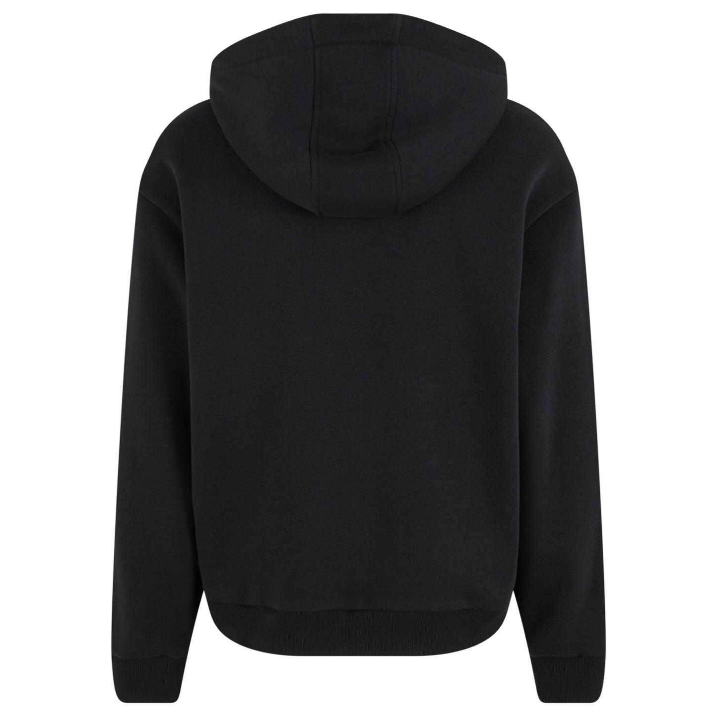 Fluffy Zip Hoodie Basic schwarz