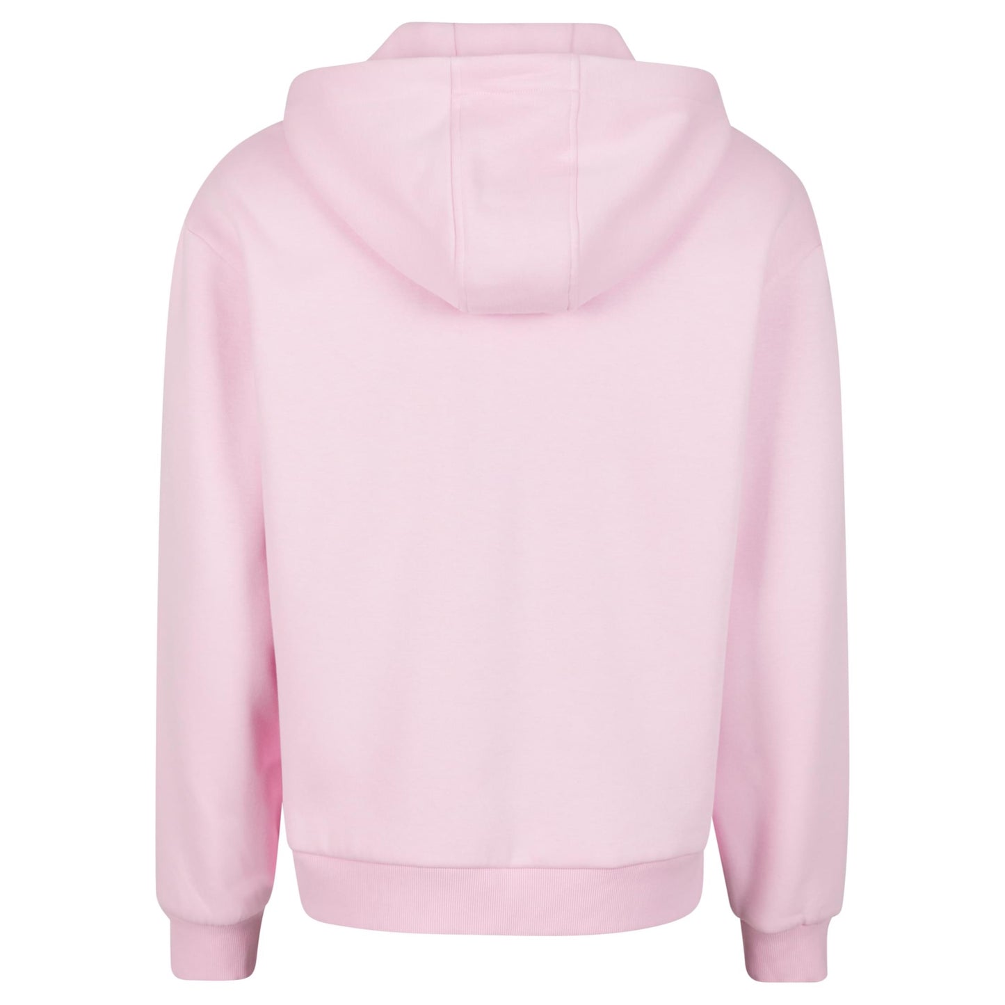 Fluffy Zip Hoodie Basic pink