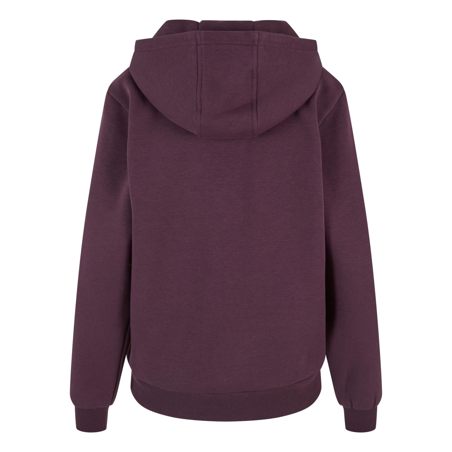 Damen Fluffy Hoodie Basic lila