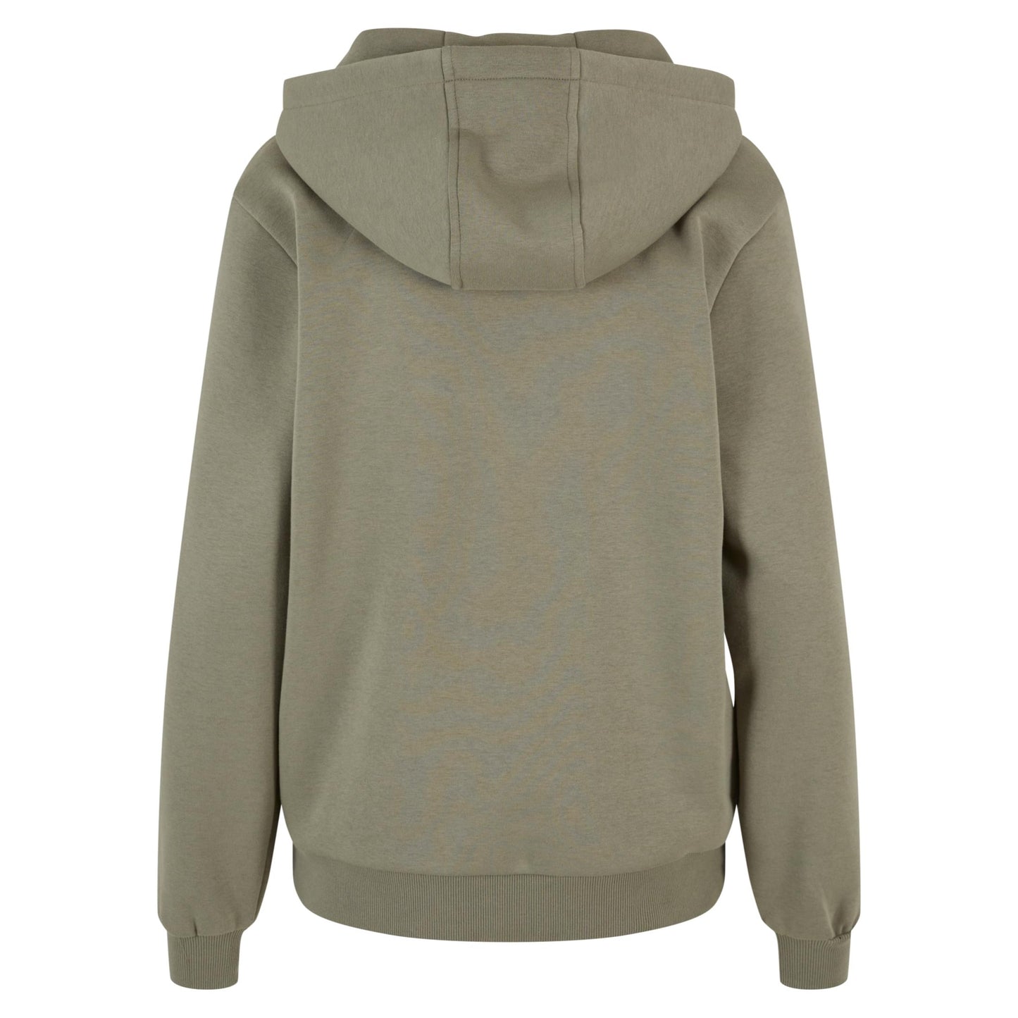 Damen Fluffy Hoodie Basic olive