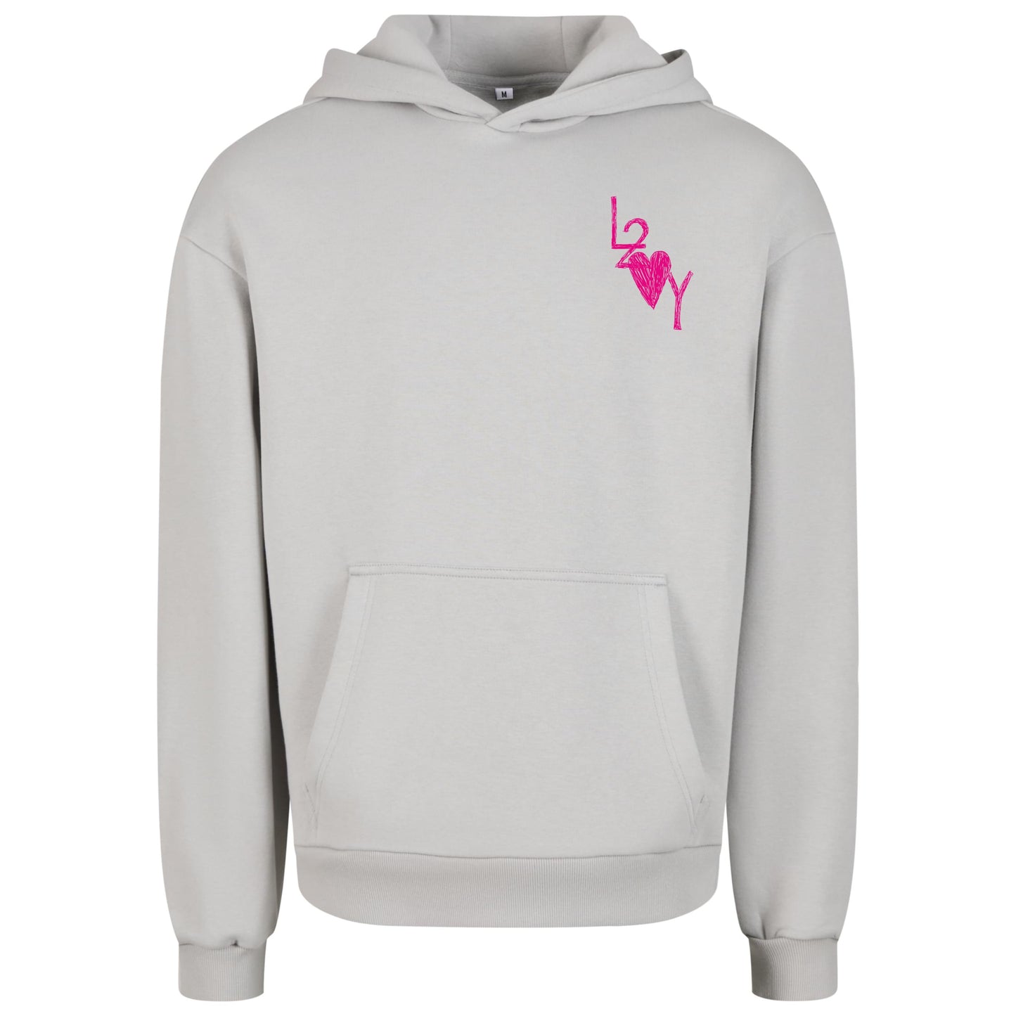 Fluffy Hoodie Basic lightasphalt