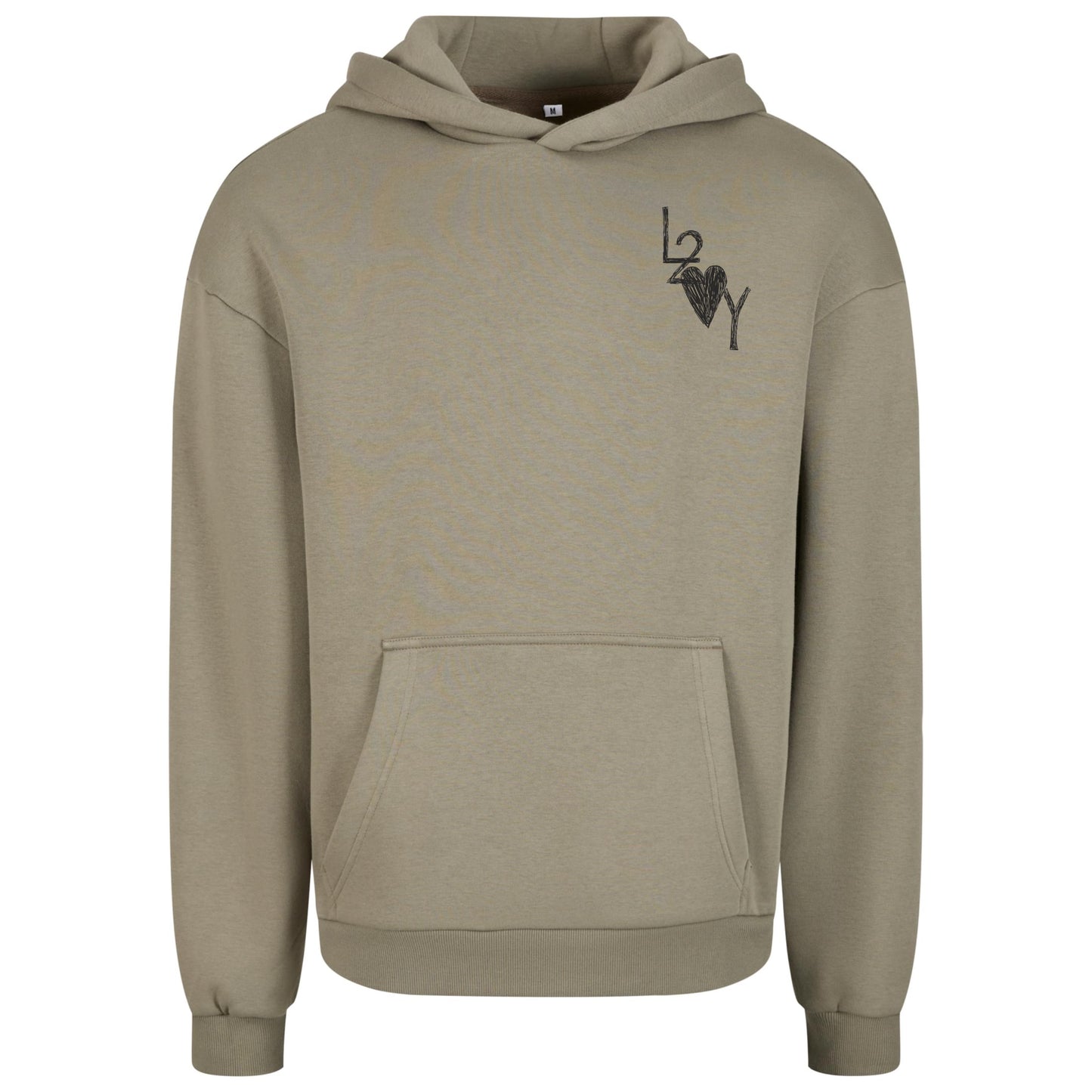 Fluffy Hoodie Basic olive