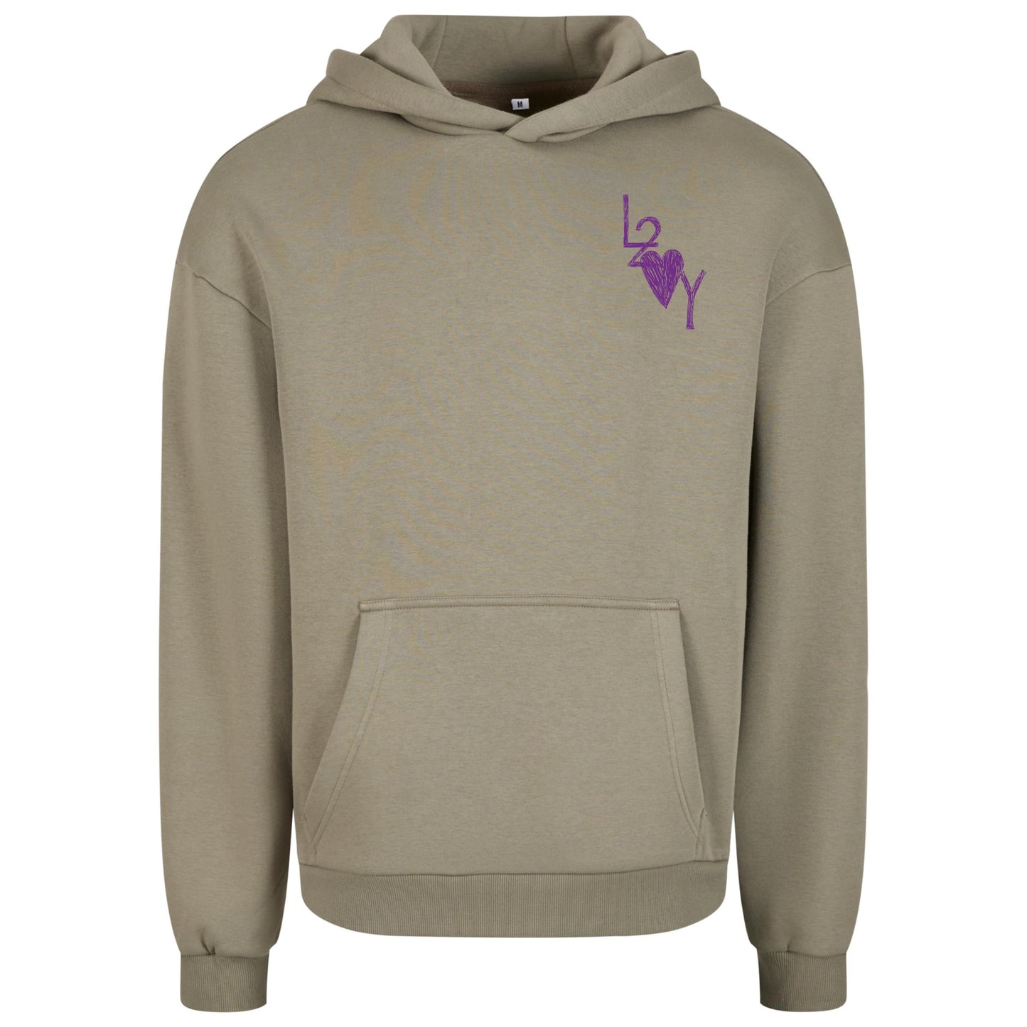Fluffy Hoodie Basic olive