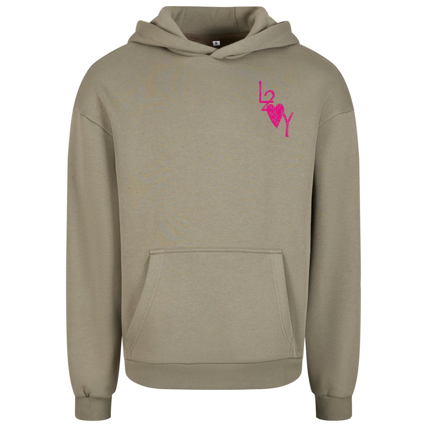 Fluffy Hoodie Basic olive