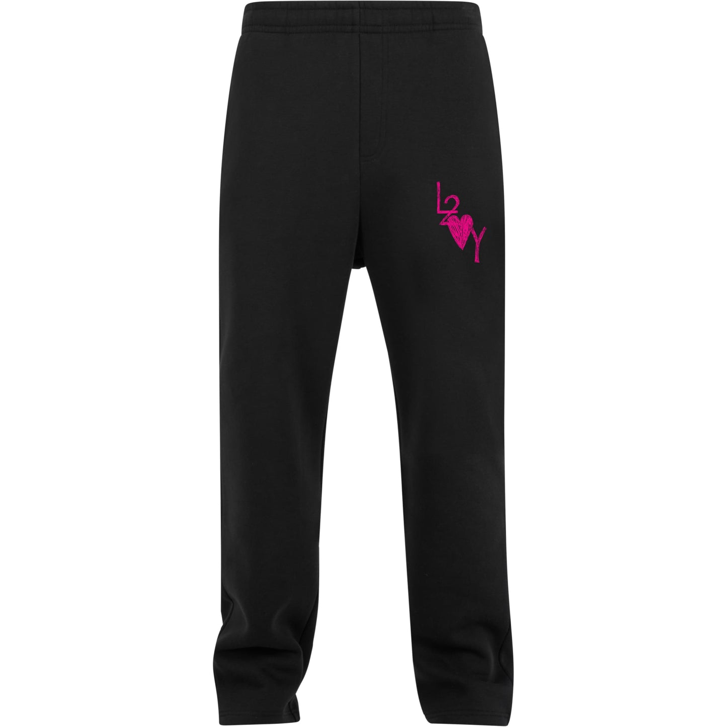 Fluffy Trackpant Basic schwarz