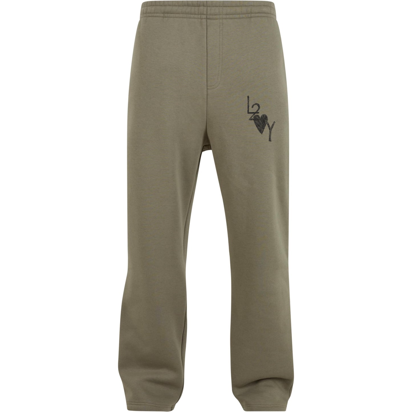 Fluffy Trackpant Basic olive