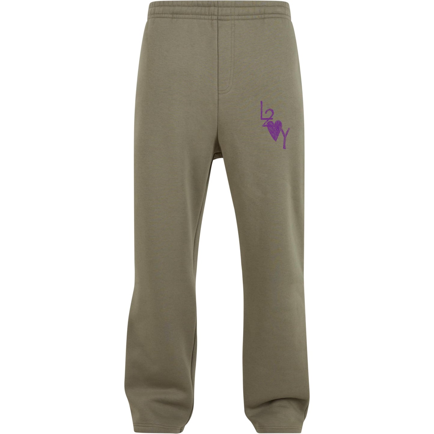 Fluffy Trackpant Basic olive