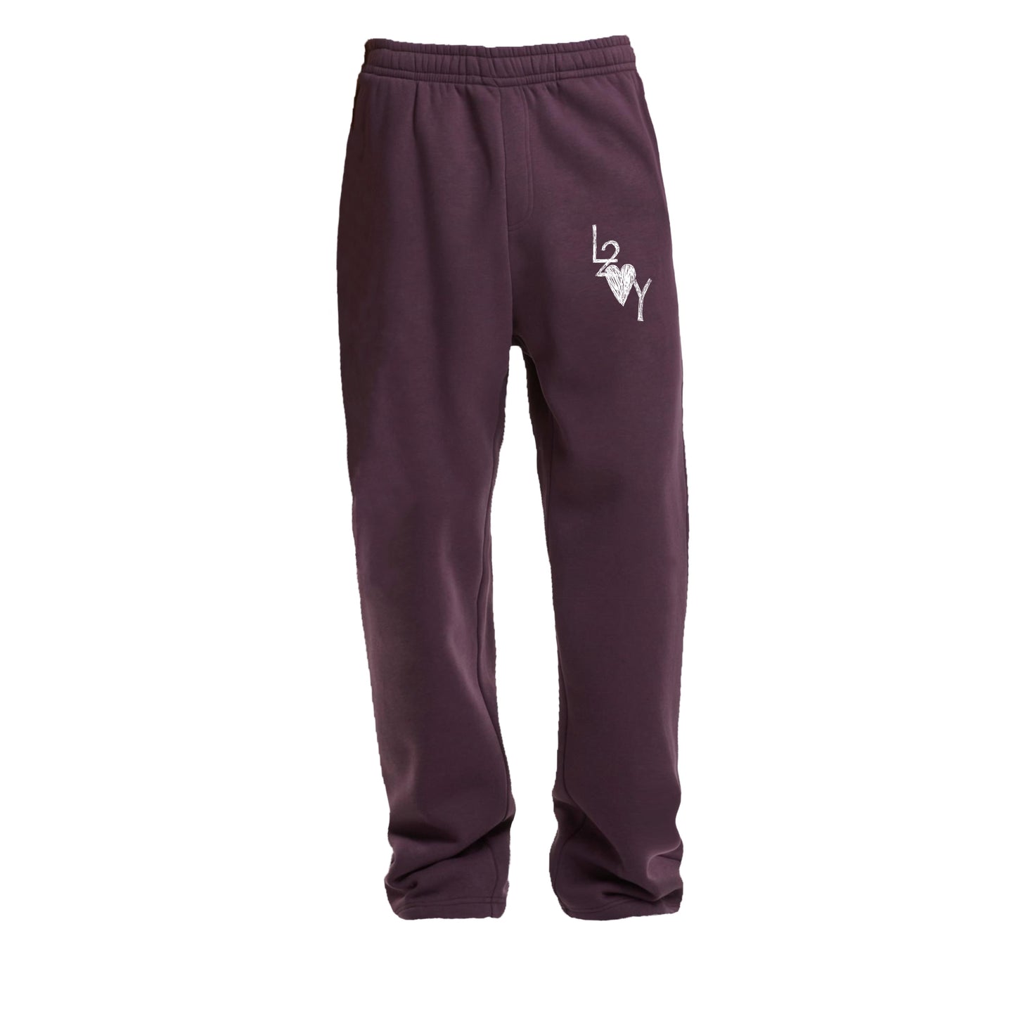 Fluffy Trackpant Basic lila