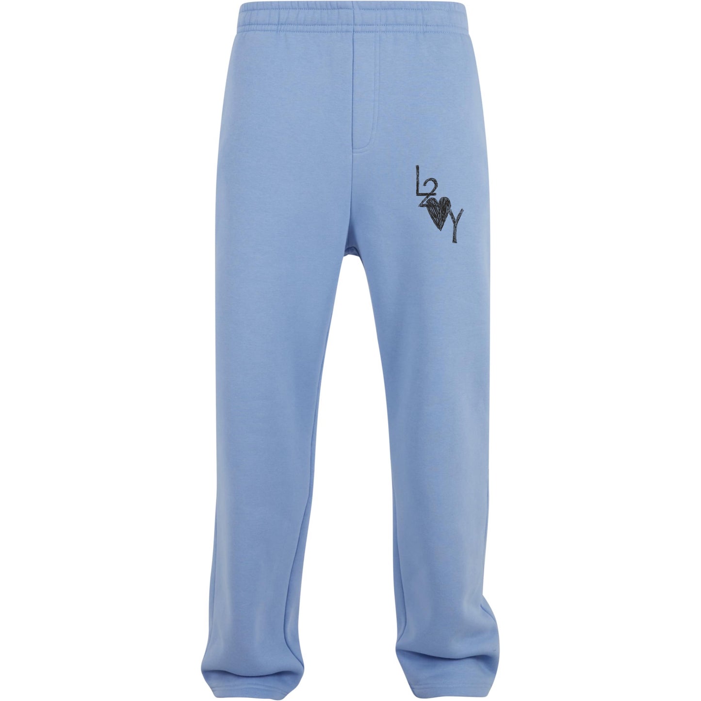 Fluffy Trackpant Basic blau