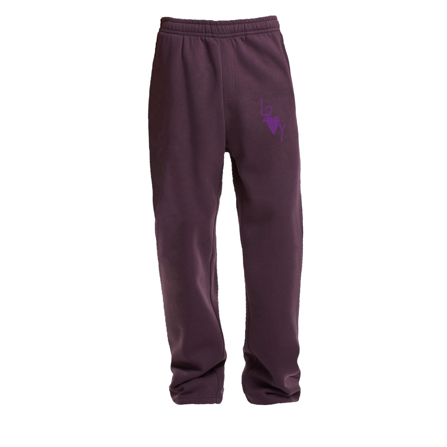 Fluffy Trackpant Basic lila