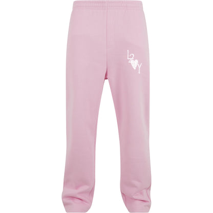 Fluffy Trackpant Basic pink