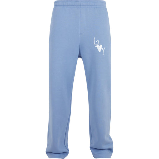Fluffy Trackpant Basic blau