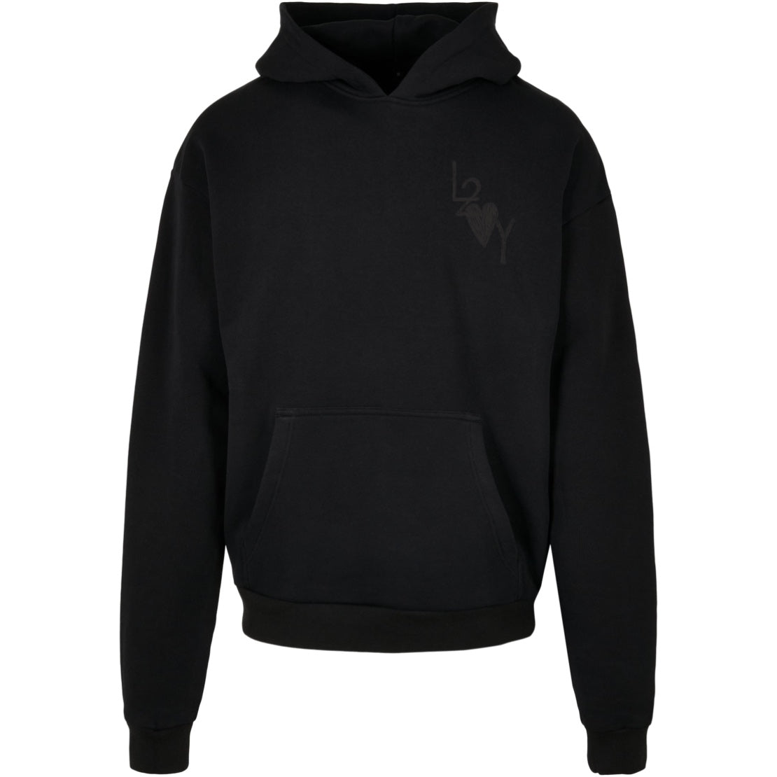 Hoodie Basic schwarz