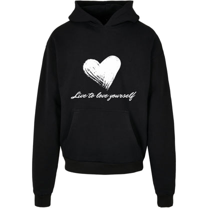 Hoodie Heart schwarz