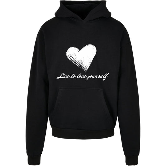 Hoodie Heart schwarz