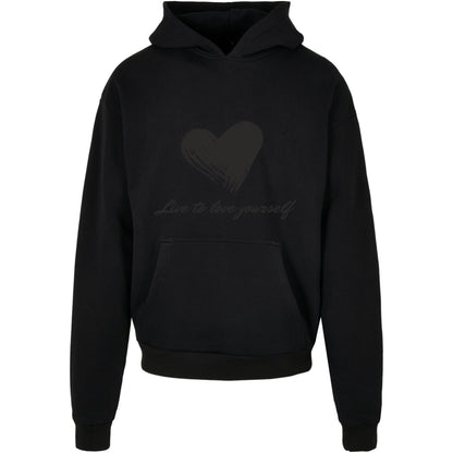 Hoodie Heart schwarz
