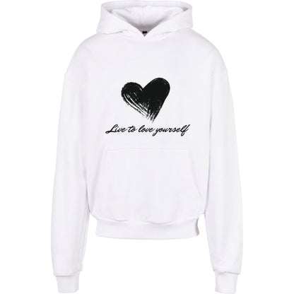 Hoodie Heart weiß