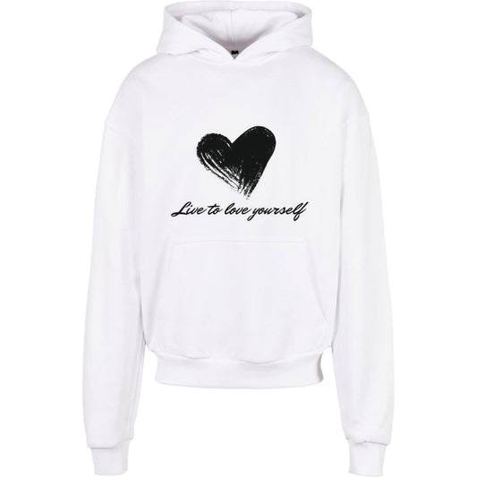 Hoodie Heart weiß