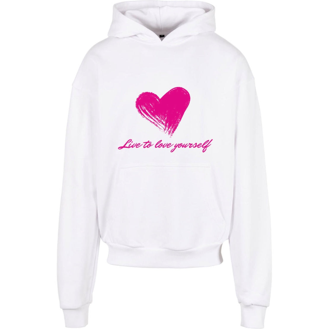 Hoodie Heart weiß