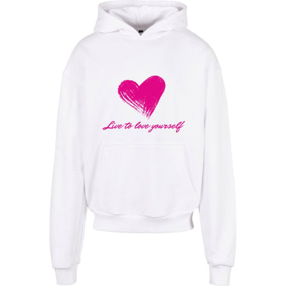 Hoodie Heart weiß