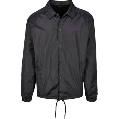 Jacke live to love yourself schwarz