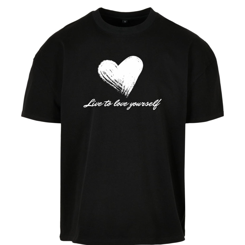 Shirt Heart schwarz