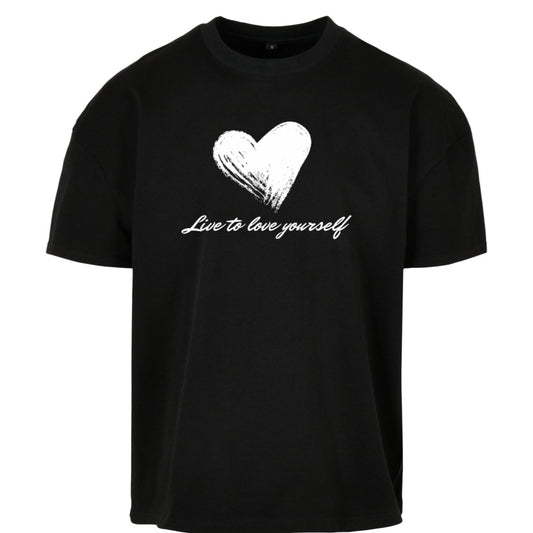 Shirt Heart schwarz