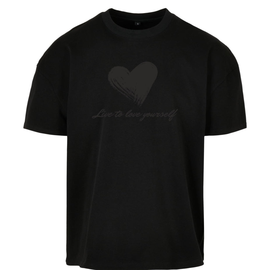 Shirt Heart schwarz