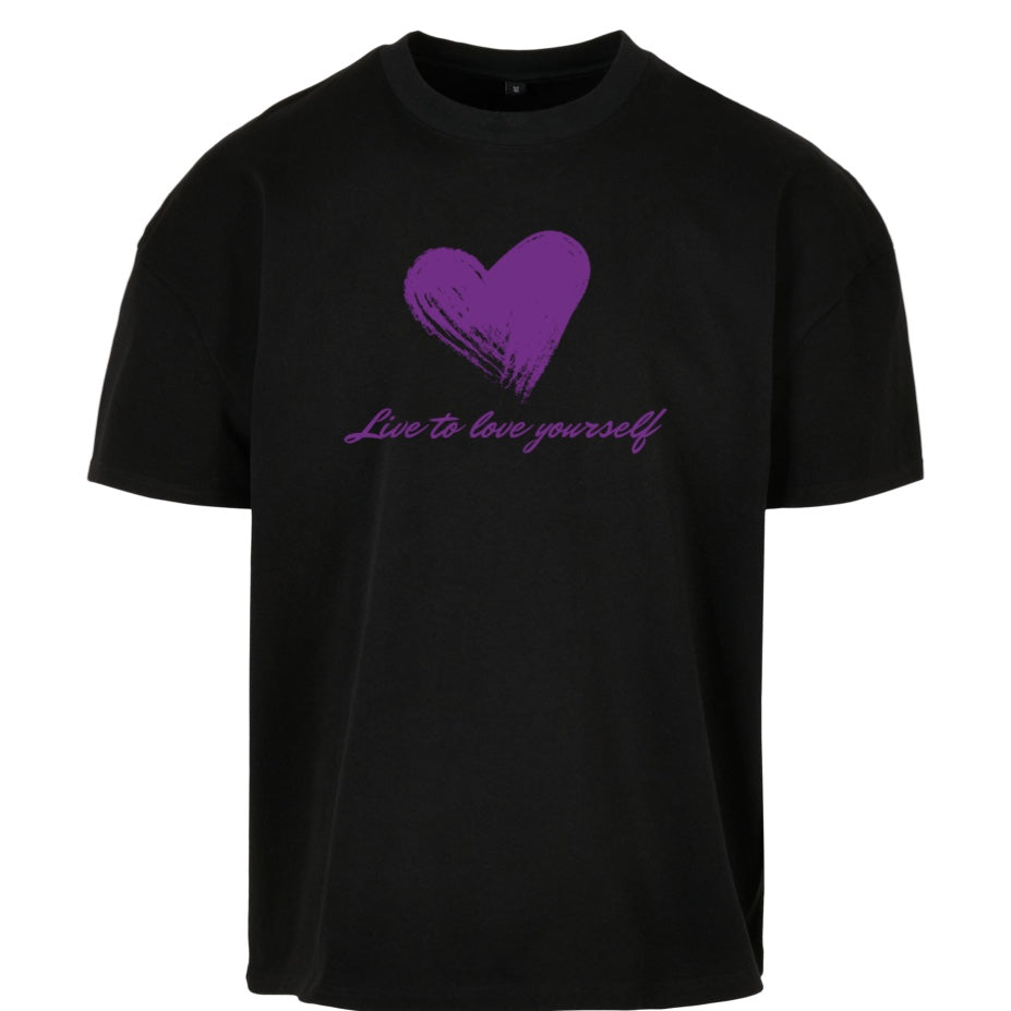 Shirt Heart schwarz