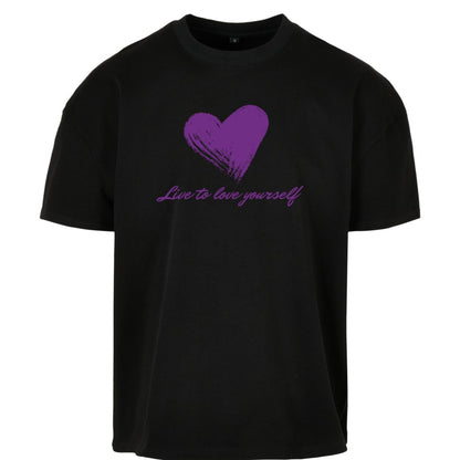 Shirt Heart schwarz