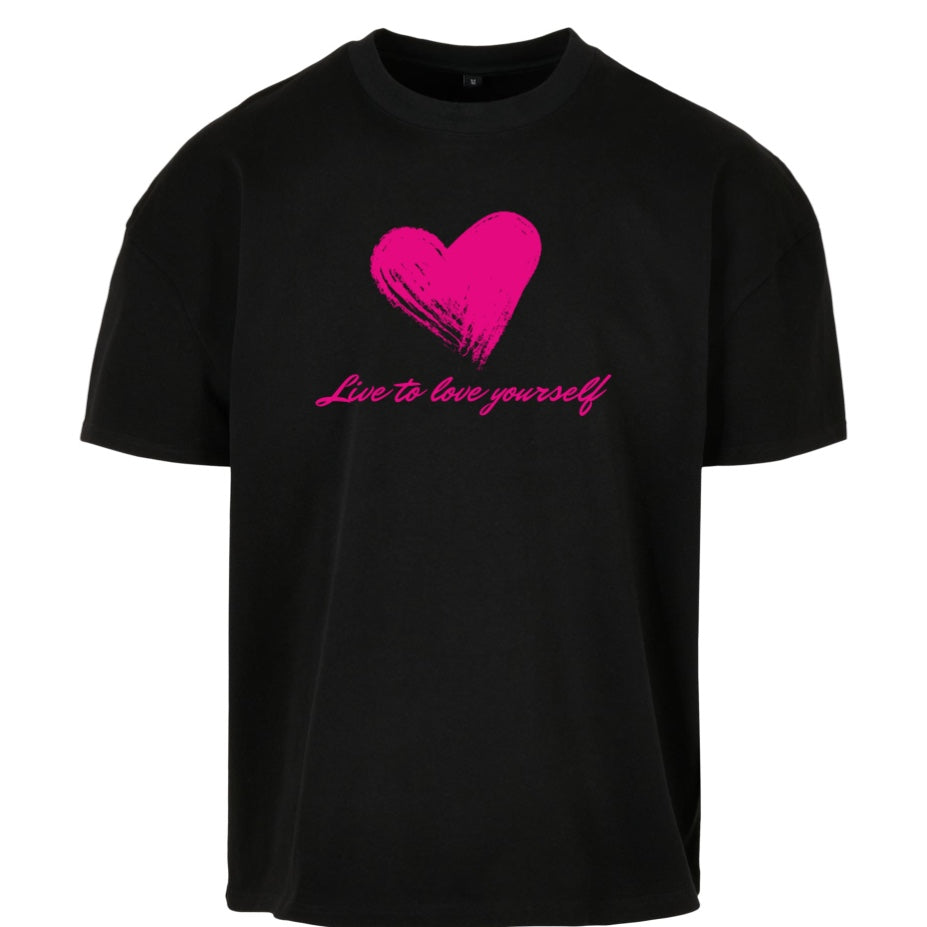 Shirt Heart schwarz