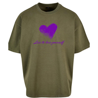 Shirt Heart olive