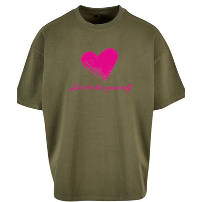 Shirt Heart olive