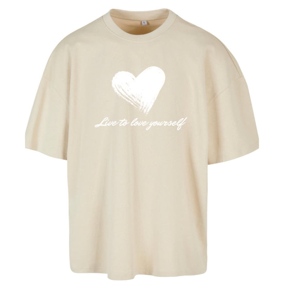 Shirt Heart sand