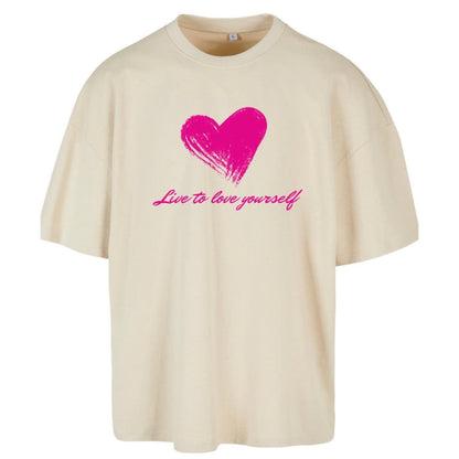 Shirt Heart sand