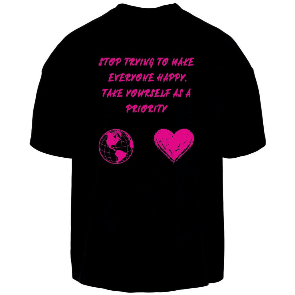 Shirt Priority schwarz