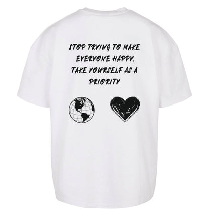Shirt Priority weiß